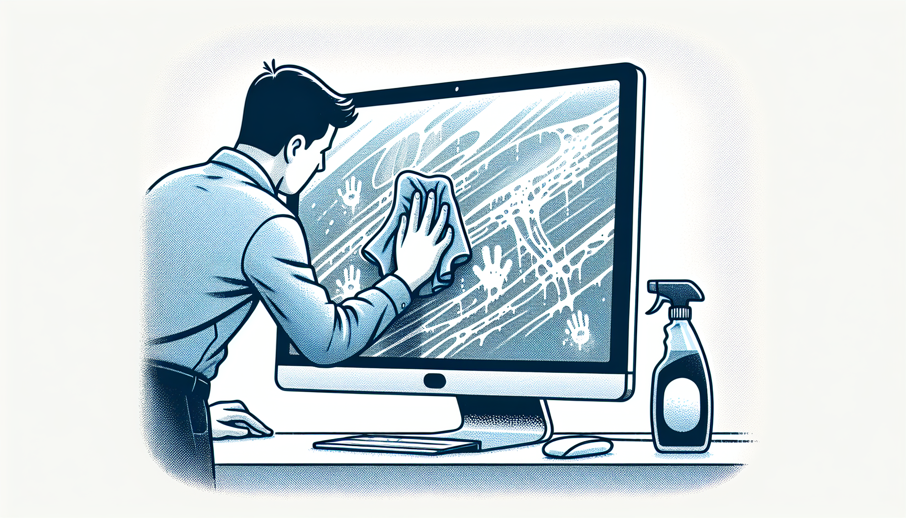 Computer Screen Cure Crystal Clear: The Best Way to Clean a Dirty Computer Screen in Your ...